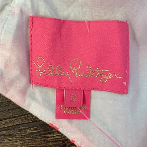 Lilly Pulitzer Lillyanne Midi Dress Karmic Coral Size 2 NWT - Picture 7 of 11